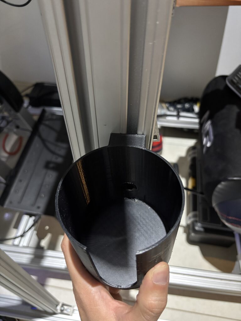 Cup Holder Cockpit Sim Racing — Portavasos Mod 3D