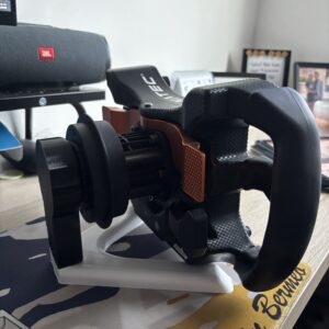 Holder Volante Mesa — Moza QR / Fanatec QR1 QR2 Mod 3D